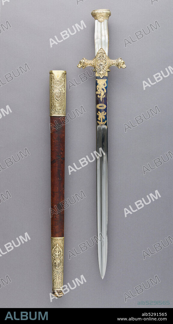 FRANÇOIS PIRMET and ANTOINE-MODESTE FOURNERA. Hunting Sword of Prince Camillo Borghese (1775-1832), French, Paris, 1809-13.
