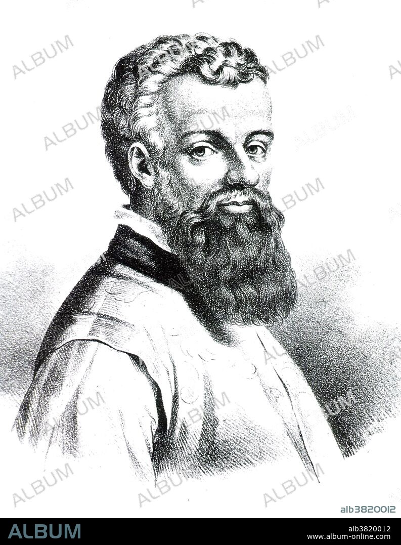 Andreas Vesalius (1514-1564), the Belgian anatomist who founded modern anatomy. In Italy, Vesaluis revolutionized the study of anatomy, ending the teaching of Galen and practicing direct observation by dissection. His results were published in 1543 in the famous book De Humani Corporis Fabrica (On the Structure of the Human Body). The first accurate work on human anatomy, it included many descriptions and fine woodcuts. After this early success, he became a court physician and gave up research.