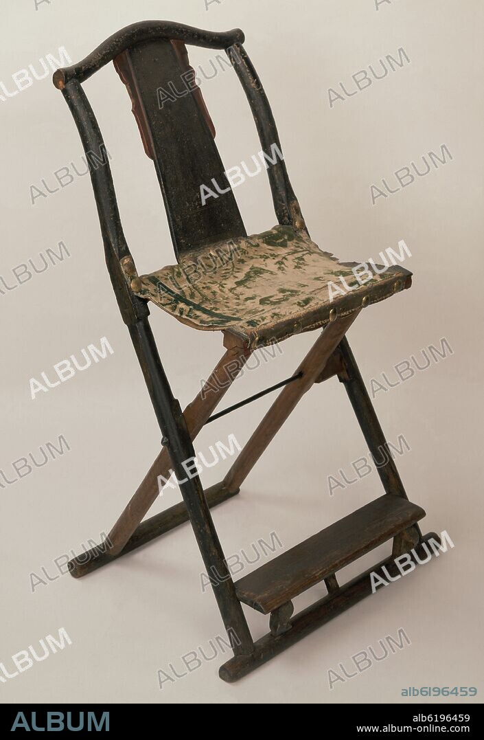 SILLA DE TIJERA DE FELIPE II - DINASTIA MING - HACIA 1570.