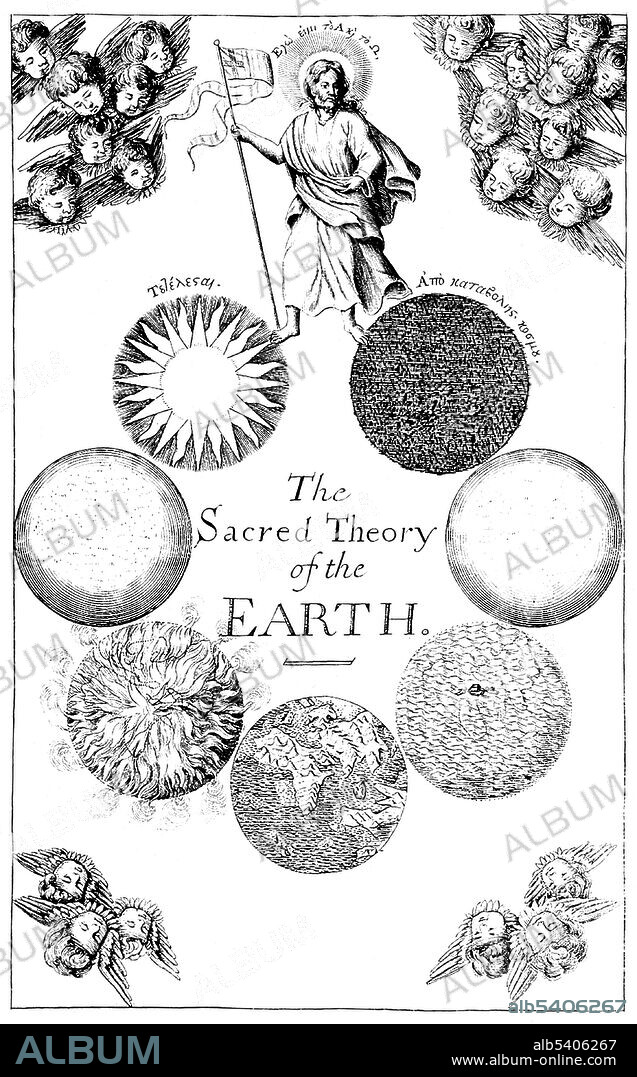 Thomas Burnet (1635 - September 27, 1715) was an English theologian and writer on cosmogony. His best known work is his Telluris Theoria Sacra, or Sacred Theory of the Earth. The first part was published in 1681 in Latin, and in 1684 in English translation; the second part appeared in 1689 (1690 in English). It was a speculative cosmogony, in which Burnet suggested a hollow earth with most of the water inside until Noah's Flood, at which time mountains and oceans appeared. He calculated the amount of water on Earth's surface, stating there was not enough to account for the Flood. Burnet believed that God created the Earth in such a way that its processes would play out according to physical laws without the need for constant divine intervention, a universal clockwork from creation to destruction.
