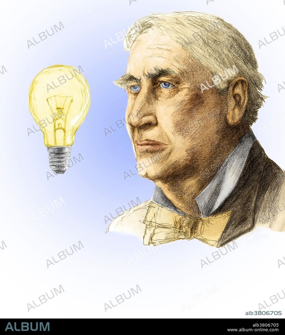 Thomas Alva Edison (1847-1931) was an American inventor and businessman. He developed many devices that greatly influenced life around the world, including the phonograph, the motion picture camera, and a long-lasting, practical electric light bulb. Dubbed "The Wizard of Menlo Park". He was one of the first inventors to apply the principles of mass production and large teamwork to the process of invention, and therefore is often credited with the creation of the first industrial research laboratory. Edison is the fourth most prolific inventor in history, holding 1,093 US patents in his name. He is credited with numerous inventions that contributed to mass communication and, in particular, telecommunications. These included a stock ticker, a mechanical vote recorder, a battery for an electric car, electrical power, recorded music and motion pictures. Thomas Edison died of complications of diabetes on October 18, 1931, in his home.