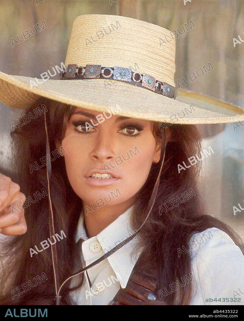 RAQUEL WELCH in BANDOLERO!, 1968, directed by ANDREW V. MCLAGLEN. Copyright 20TH CENTURY FOX.