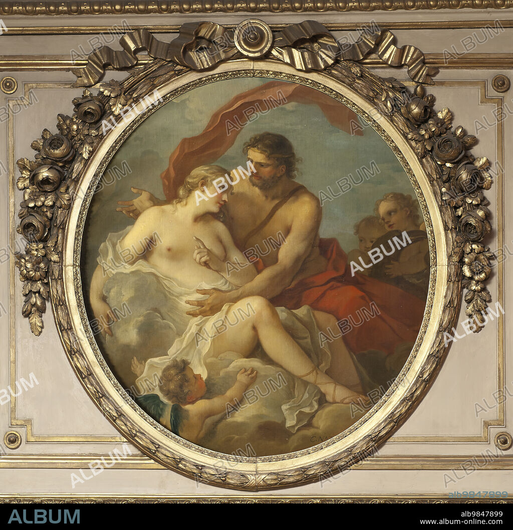CHARLES-JOSEPH NATOIRE. Jupiter and Callisto, 1745.