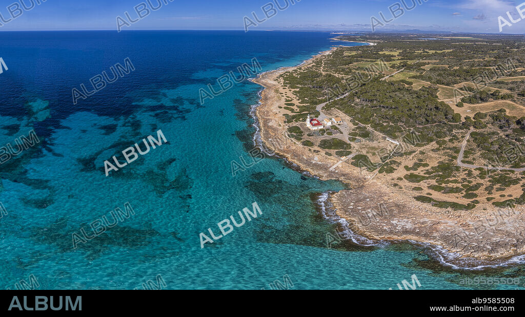 Cap de Ses Salines, Mallorca, Balearic Islands, Spain.