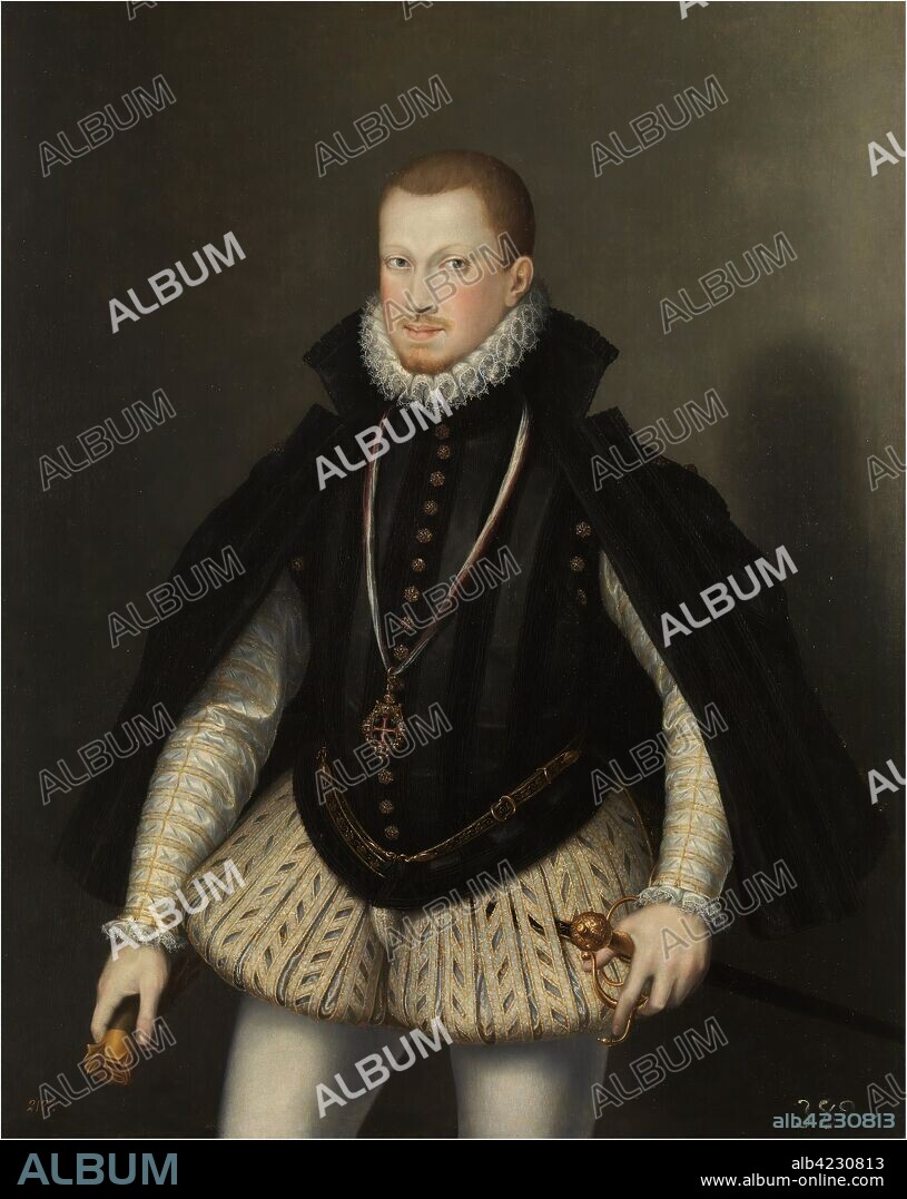 ALONSO SÁNCHEZ COELLO. Alonso Sánchez Coello (Attributed to) / 'Don Sebastian, King of Portugal'. 1574 - 1578. Oil on canvas.