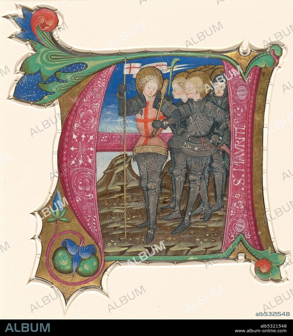 Saint Maurice and the Theban Legion, third quarter 15th century.