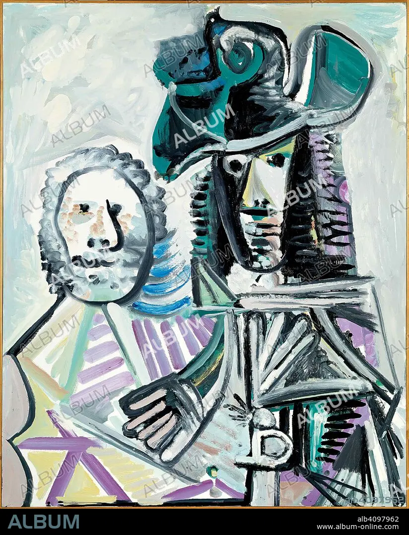 Pablo Picasso、A L'AGNEAU ET PERSONNAGES 絵画