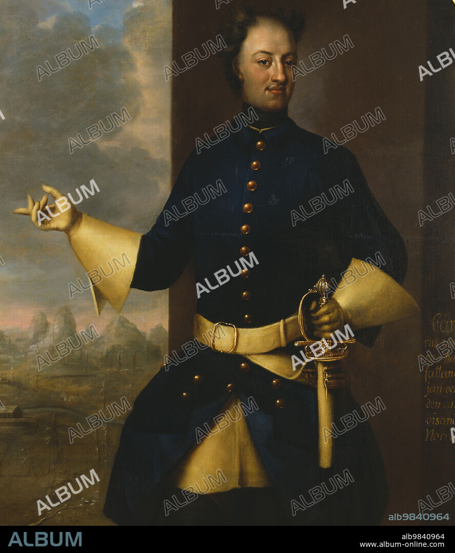 JOHANN HEINRICH WEDEKIND. Karl XII, 1682-1718, King of Sweden pfalzgrave of Zweibrücken, 1719.