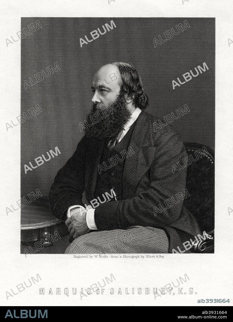 Robert Arthur Talbot Gascoyne-Cecil, 3rd Marquis of Salisbury, British statesman, 19th century. Lord Salisbury (1830-1903) was Conservative Prime Minister in 1885, 1886, and 1895-1902.