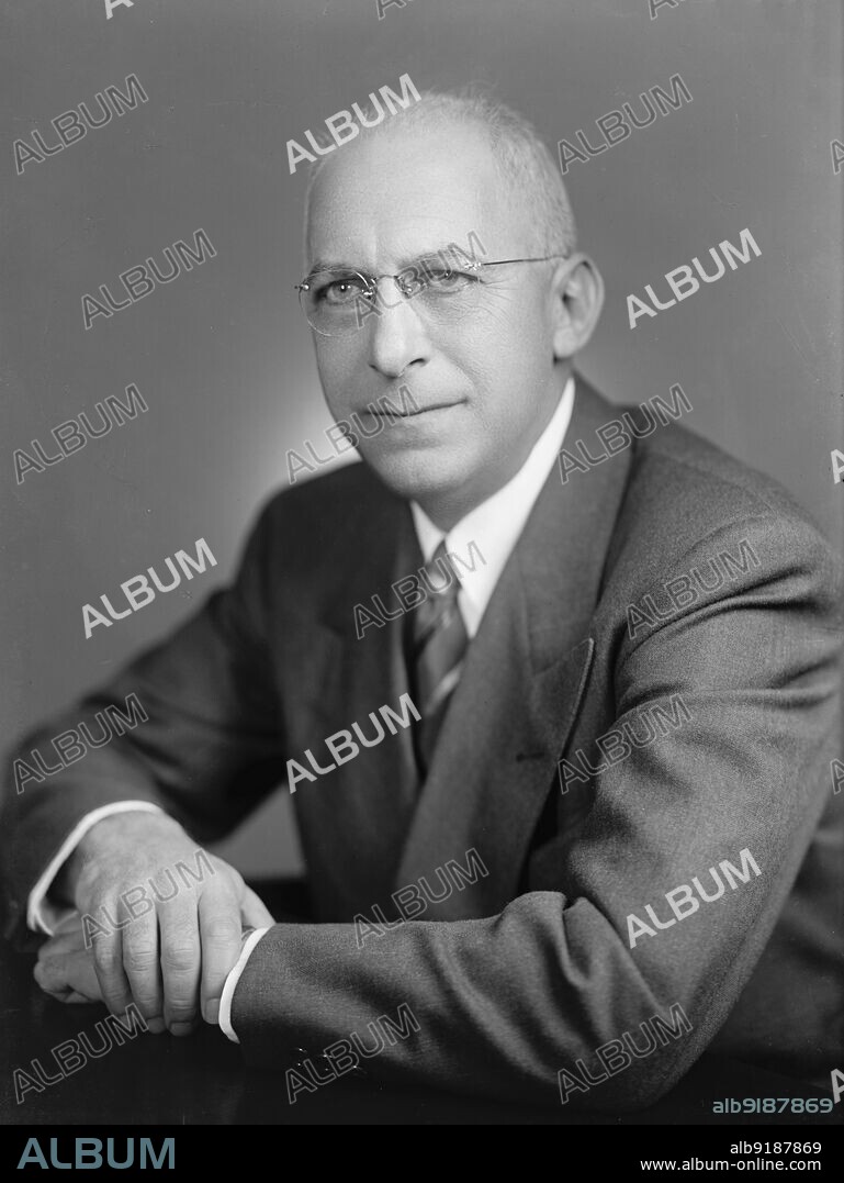 HARRIS & EWING. Linz, Bertram F. - Portrait, 1947.