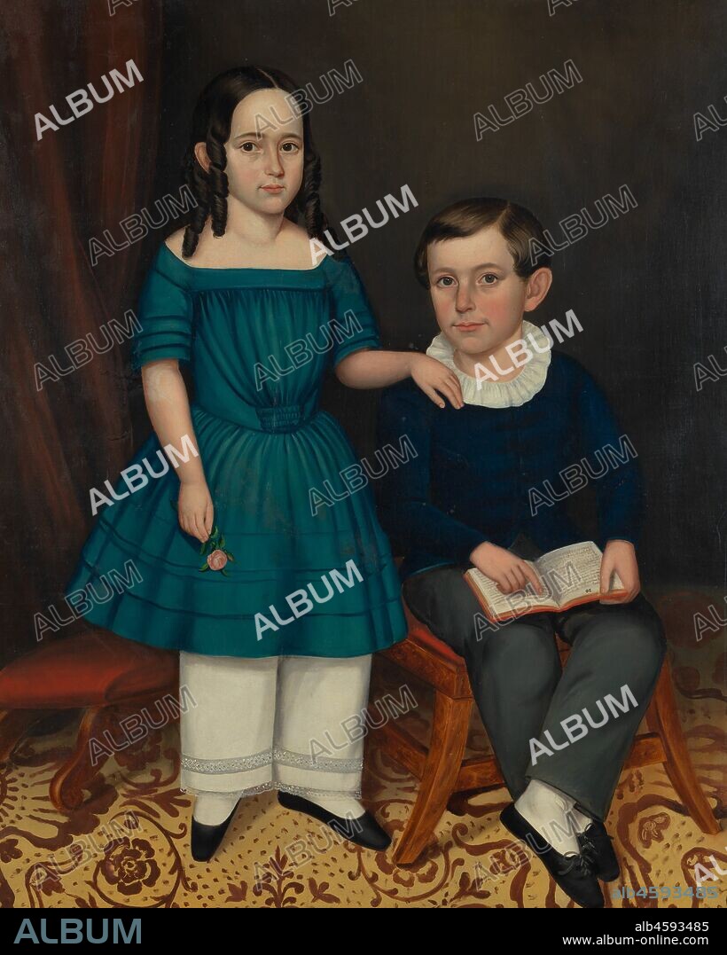 JOSEPH WHITING STOCK. John and Louisa Stock, 1845.