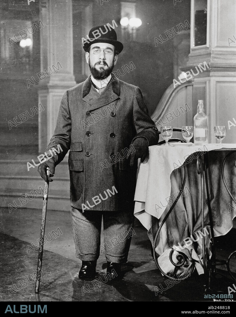 JOSE FERRER en MOULIN ROUGE, 1952, dirigida por JOHN HUSTON. Copyright UNITED ARTISTS.