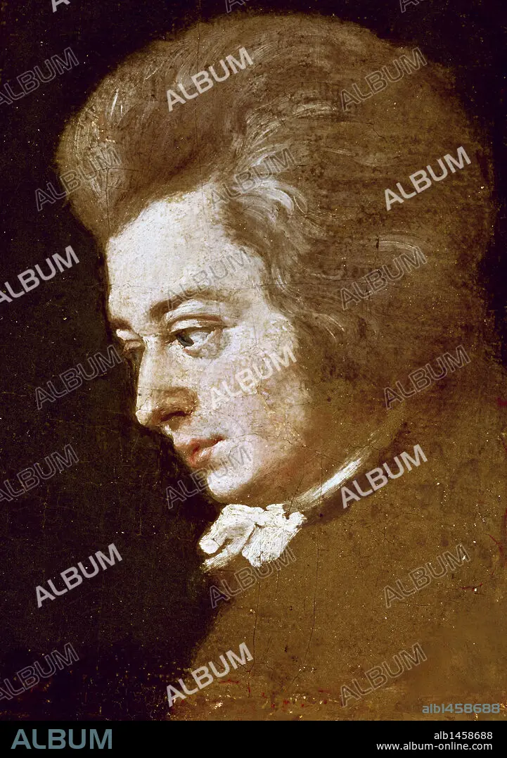 Wolfgang Amadeus Mozart (1756-1791) - Stock Image - C014/8595 - Science  Photo Library