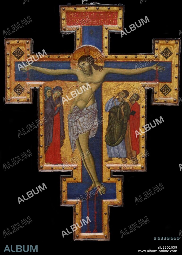 MASTER OF SAINT FRANCIS, (MAESTRO DI SAN FRANCESCO). Crusifix.