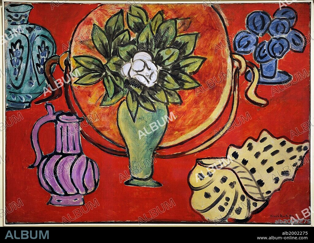 Henri Matisse (1869-1954). French painter. Still Life with Magnolia, 1941. Pompidou Centre. Paris. France.