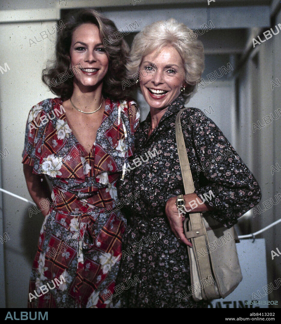 JAMIE LEE CURTIS and JANET LEIGH in THE LOVE BOAT, 1977, directed by ALAN RAFKIN, ALLEN BARON, JEROME COURTLAND, ROBERT SCHEERER and TED LANGE. Copyright Aaron Spelling Productions.