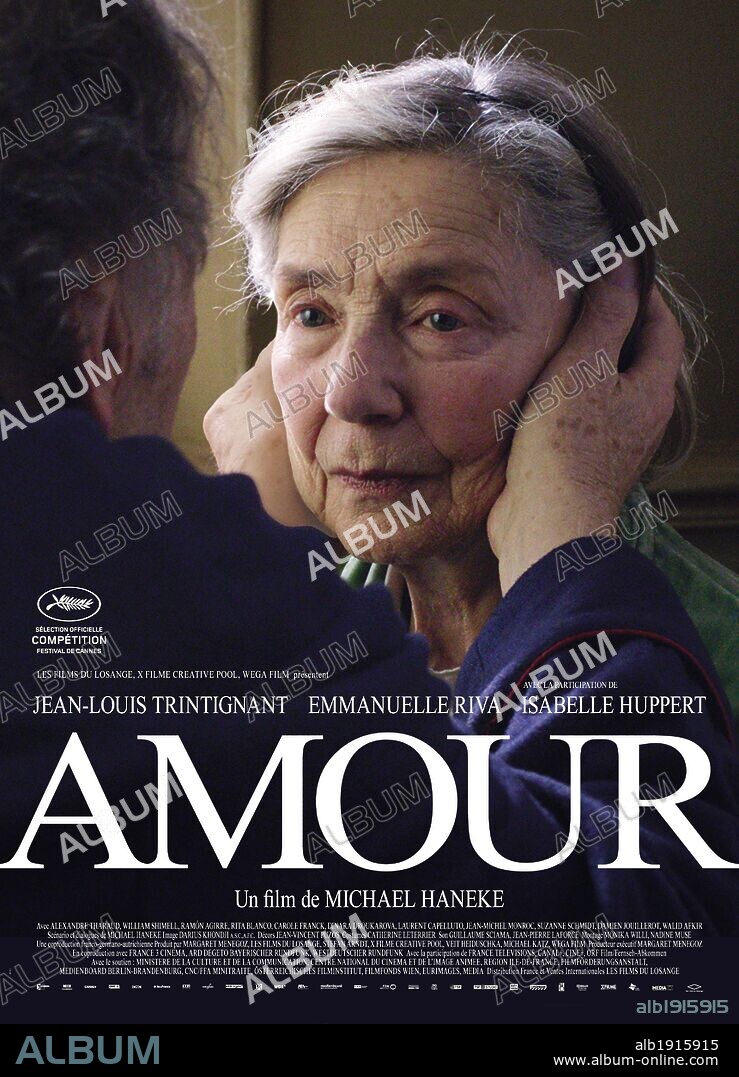 Poster de AMOR, 2012 (AMOUR), dirigida por MICHAEL HANEKE. Copyright LES FILMS DU LOSANGE.