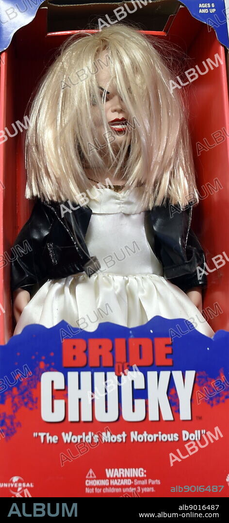 Toy made as part of the Charles Lee "Chucky" Ray, fictional character and the main antagonist of the Child's Play slasher film franchise. Chucky is portrayed as a vicious serial killer who, as he bleeds out from a gunshot wound, transfers his soul into a "Good Guy" doll and continuously tries to transfer to a human body. The character has become one of the most recognizable horror icons and has been referenced numerous times in popular culture.