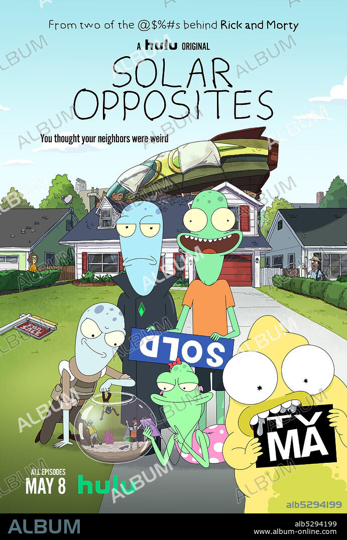 Poster of SOLAR OPPOSITES, 2020, directed by ANTHONY CHUN. Copyright Disney Television Studios.