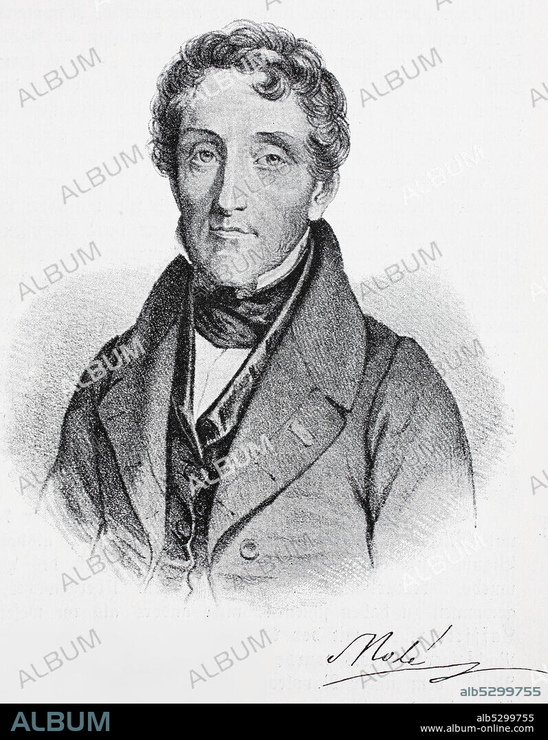Louis-Mathieu Mole (24 January 1781 - 23 November 1855), also 1st Count Mole from 1809 to 1815, was a French statesman, close friend and associate of Louis Philippe I, King of the French during the July Monarchy (1830-1848).