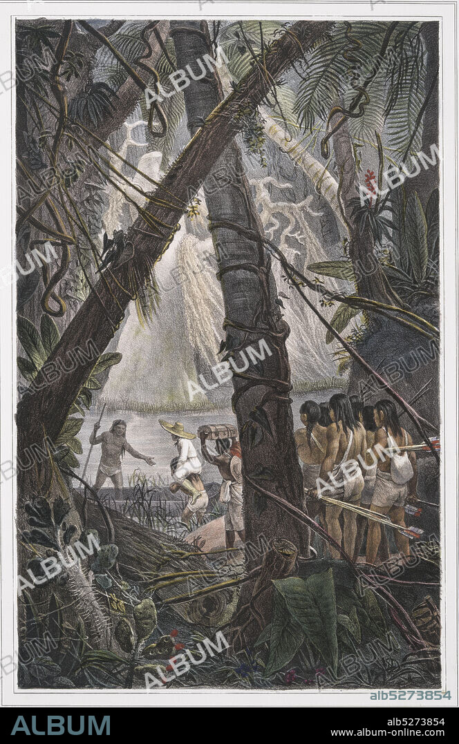 Sauvages Goyanas, (à O Mar Pequeno.), still image, Prints, 1834 - 1839, Debret, Jean Baptiste (1768-1848).