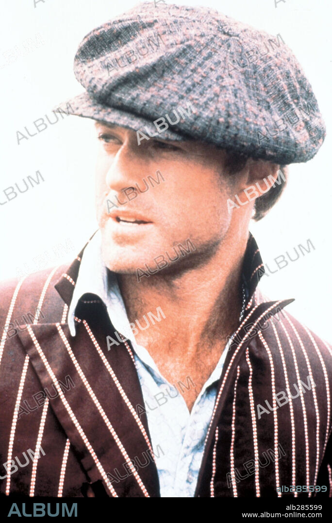 ROBERT REDFORD en EL GOLPE, 1973 (THE STING), dirigida por GEORGE ROY HILL. Copyright UNIVERSAL PICTURES.
