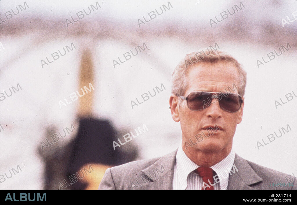 PAUL NEWMAN en CON EL AGUA AL CUELLO, 1975 (THE DROWNING POOL), dirigida por STUART ROSENBERG. Copyright WARNER BROTHERS.