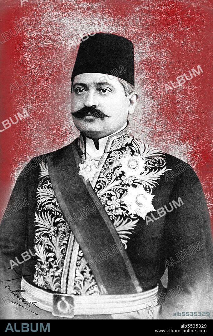 Mehmed Talaat Pasha (Ottoman Turkish: ???? ???? ????; Turkish: Mehmed Talât Pasha; 1874 – 15 March 1921), commonly known as Talaat Pasha, was one of the triumvirate known as the Three Pashas that de facto ruled the Ottoman Empire during the First World War. His career in Ottoman politics began by becoming Deputy for Edirne in 1908, then Minister of the Interior and Minister of Finance, and finally Grand Vizier (equivalent to Prime Minister) in 1917. He fled the empire with Enver Pasha and Djemal Pasha (the other members of the Three Pashas) in 1918, and was assassinated in Berlin in 1921 by Soghomon Tehlirian, a survivor of the Armenian Genocide. Talaat Pasha, as Interior Minister, ordered on 24 April 1915 the arrest and deportation of Armenian intellectuals in Constantinople, and requested the Tehcir Law (Temporary Deportation Law) of 30 May 1915 that initiated the Armenian Genocide. He is widely considered the main perpetrator of the ethnic cleansing.