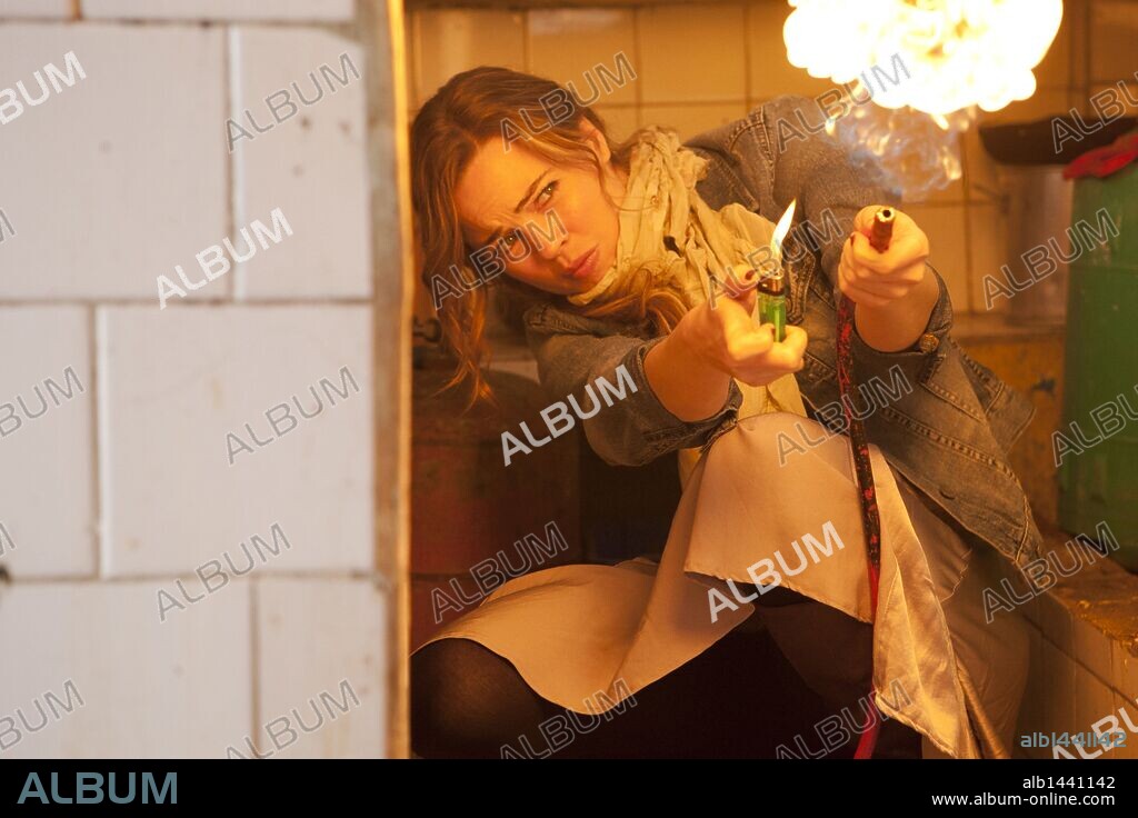 MELISSA GEORGE in HUNTED, 2012, directed by DANIEL PERCIVAL. Copyright BRITISH BROADCASTING CORPORATION (bbc).