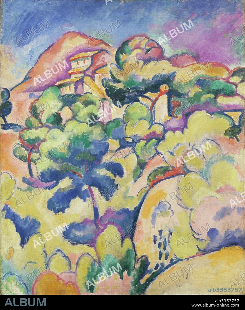 GEORGES BRAQUE. Landscape at La Ciotat.