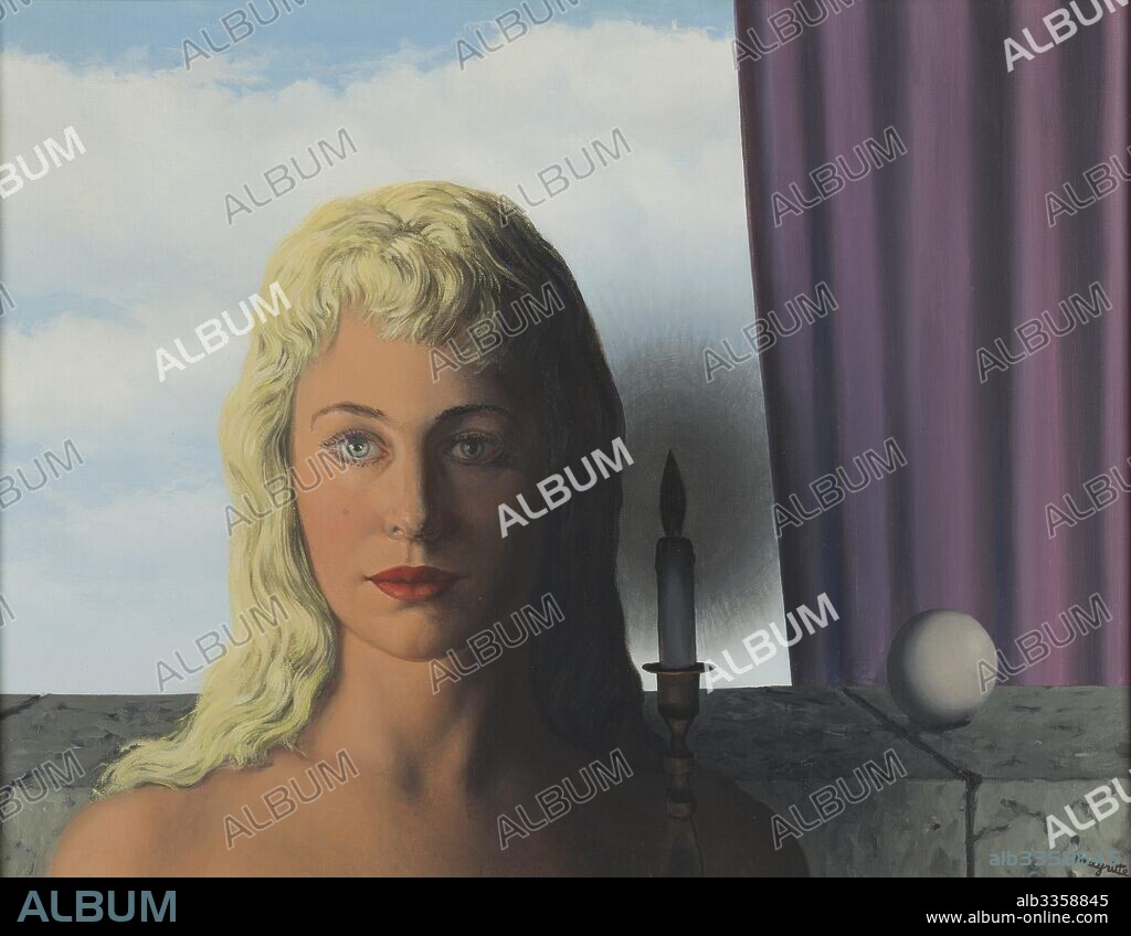 RENé FRANçOIS GHISLAIN MAGRITTE. La Fée ignorante (The ignorant fairy).