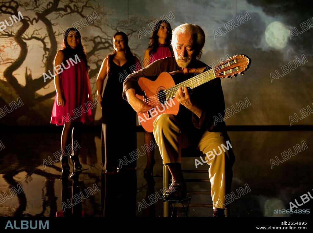 MANOLO SANLUCAR dans FLAMENCO, FLAMENCO, 2010, réalisé par CARLOS SAURA. Copyright GENERAL DE PRODUCCIONES Y DISEÑO.