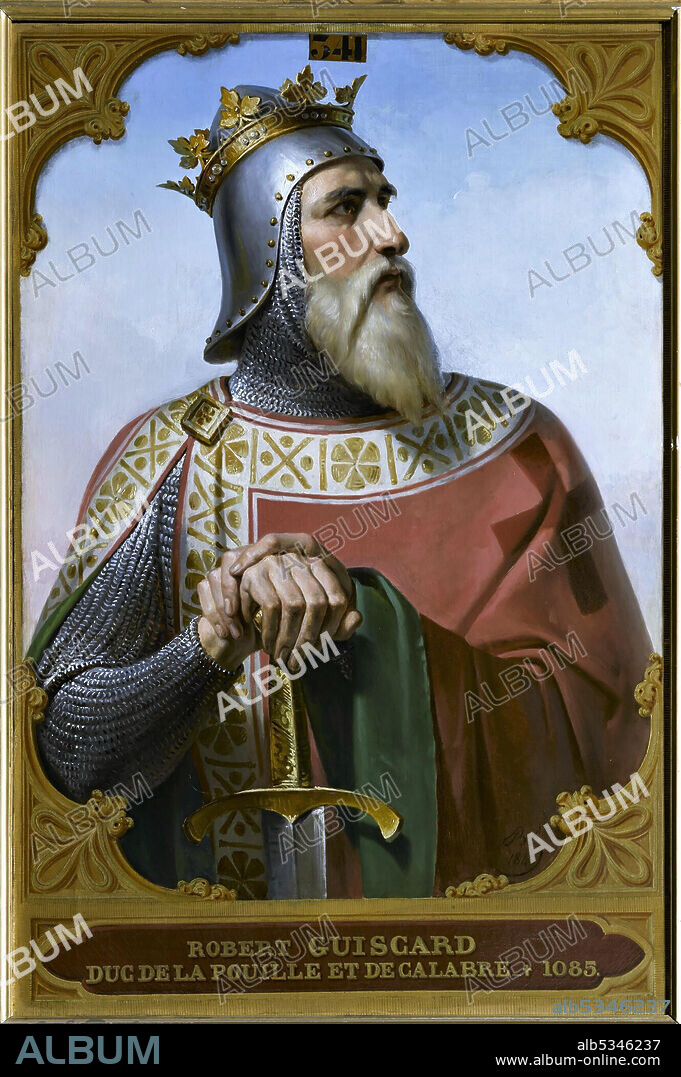 MERRY-JOSEPH BLONDEL. Robert Guiscard, Count of Apulia and Calabria.