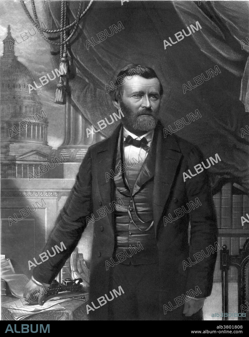 Ulysses S. Grant (born Hiram Ulysses Grant; April 27, 1822 - July 23, 1885) was the 18th President of the United States. A career soldier, he graduated from the United States Military Academy at West Point and served in the Mexican-American War. Under Grant, the Union Army defeated the Confederate military and effectively ended the war with the surrender of Robert E. Lee's army at Appomattox. Grant's two consecutive terms as President stabilized the nation after the war and during the turbulent Reconstruction period that followed. Historians until recently have given Grant's presidency the worst rankings; however, his reputation has significantly improved because of greater appreciation for his foreign policy and civil rights achievements, particularly: avoiding war with Britain and Spain, the Fifteenth Amendment, persecution of the Ku Klux Klan, and enforcement of voting rights. Grant died of throat cancer at the age of 63 in Mount McGregor. His last words were, "I hope that nobody will be distressed on my account." His body lies in New York City's Riverside Park, in what is now known as General Grant National Memorial ("Grant's Tomb"), the largest mausoleum in North America.
