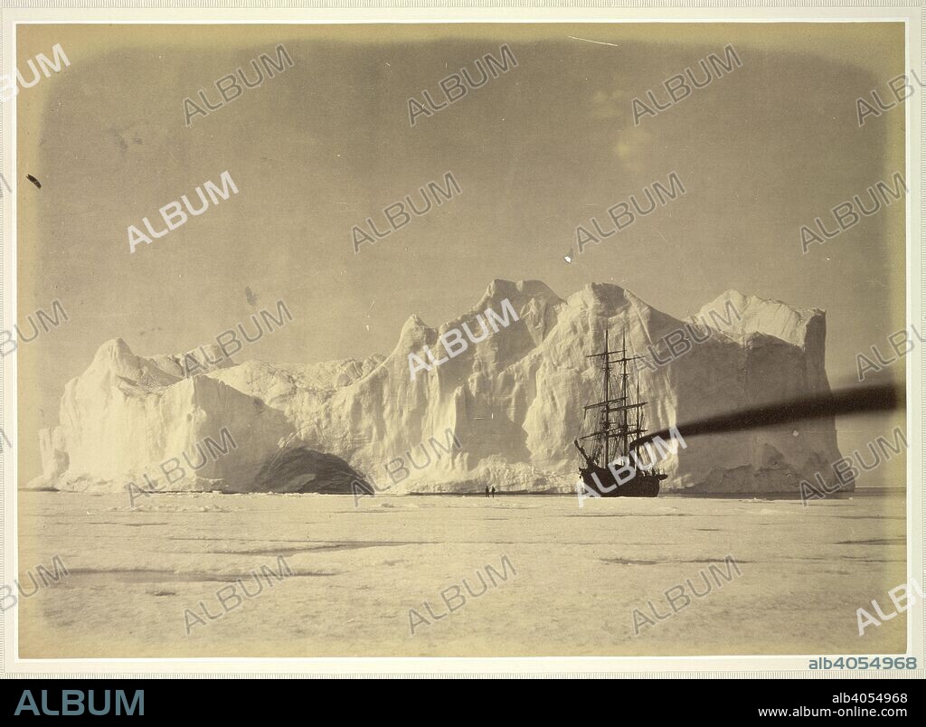 WILLIAM BRADFORD and DUNMORE AND CRITCHERSON. Between the iceberg and field-ice. The Arctic Regions. Illustrated with photographs taken on an art expedition to Greenland With descriptive narrative by the artist. Sampson Low & Co.: London, 1873 [1872]. Source: 1785.d.7, page 98*. Language: English.