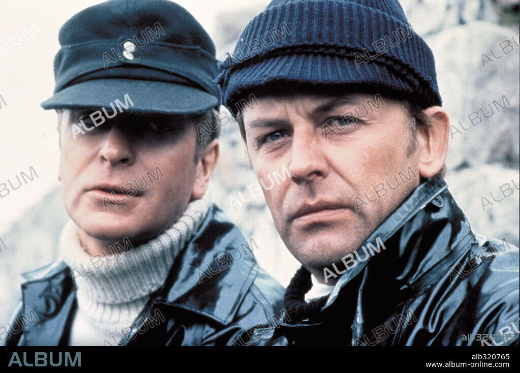 MICHAEL CAINE en HA LLEGADO EL ÁGUILA, 1976 (THE EAGLE HAS LANDED), dirigida por JOHN STURGES. Copyright LEW GRADE/ITC.