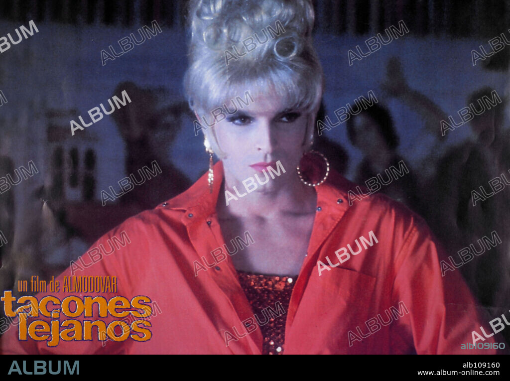 MIGUEL BOSE en TACONES LEJANOS, 1991, dirigida por PEDRO ALMODOVAR. Copyright EL DESEO S.A.