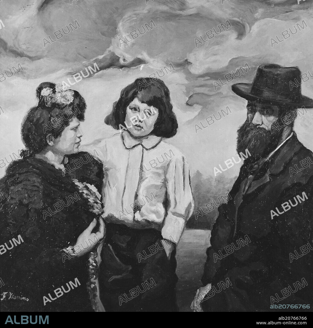 FRANCISCO ITURRINO (1864-1924). EL PINTOR FRANCISCO ITURRINO Y SU FAMILIA.