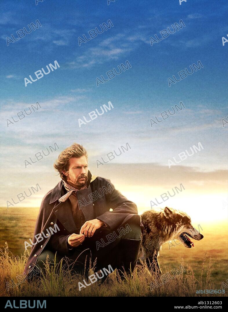 KEVIN COSTNER en BAILANDO CON LOBOS, 1990 (DANCES WITH WOLVES), dirigida por KEVIN COSTNER. Copyright ORION PICTURES.