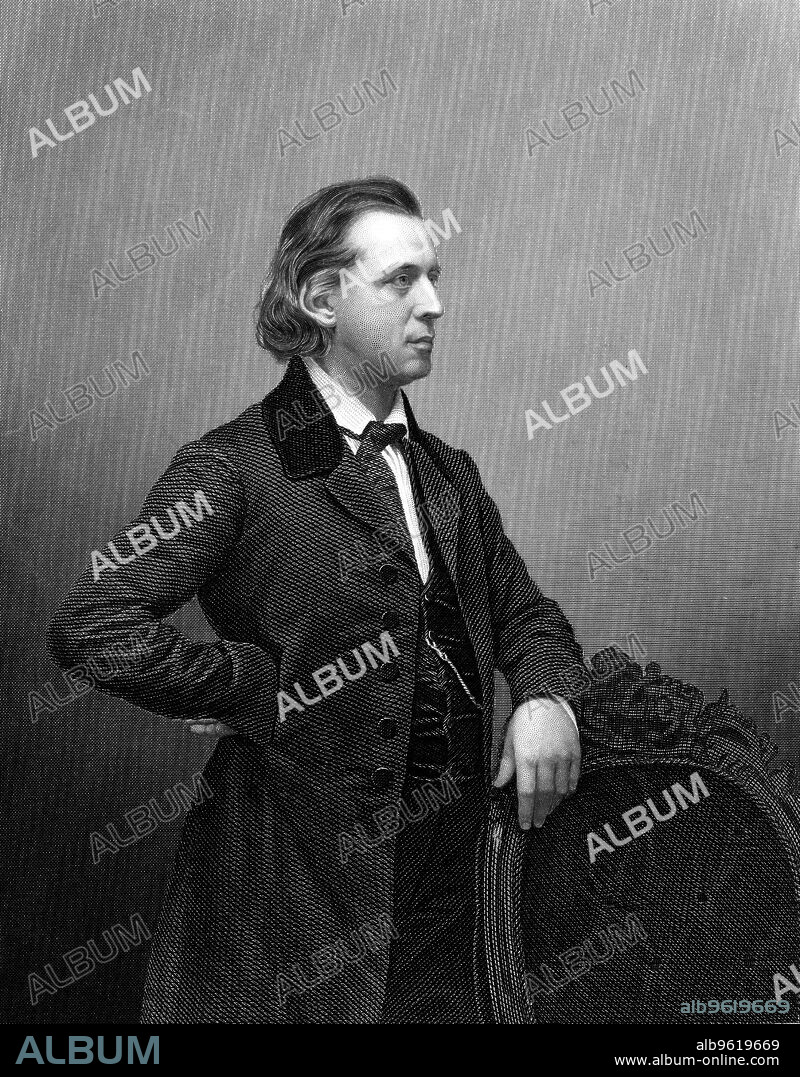 Henry Ward Beecher (1813-1887), American Congregational minister, c1861. Beecher was the brother of Harriet Beecher Stowe, author of the anti-slavery novel "Uncle Tom's Cabin".