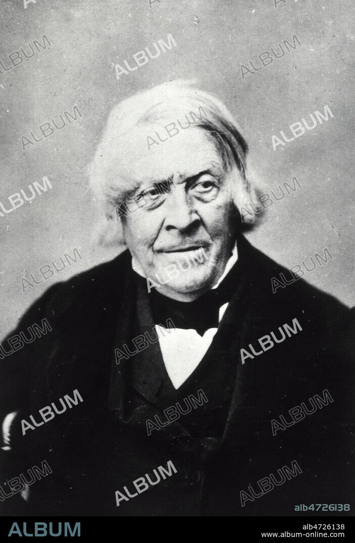 Portrait photo de Jules MICHELET (1798-1874). Credit : Collection NB/KHARBINE-TAPABOR.