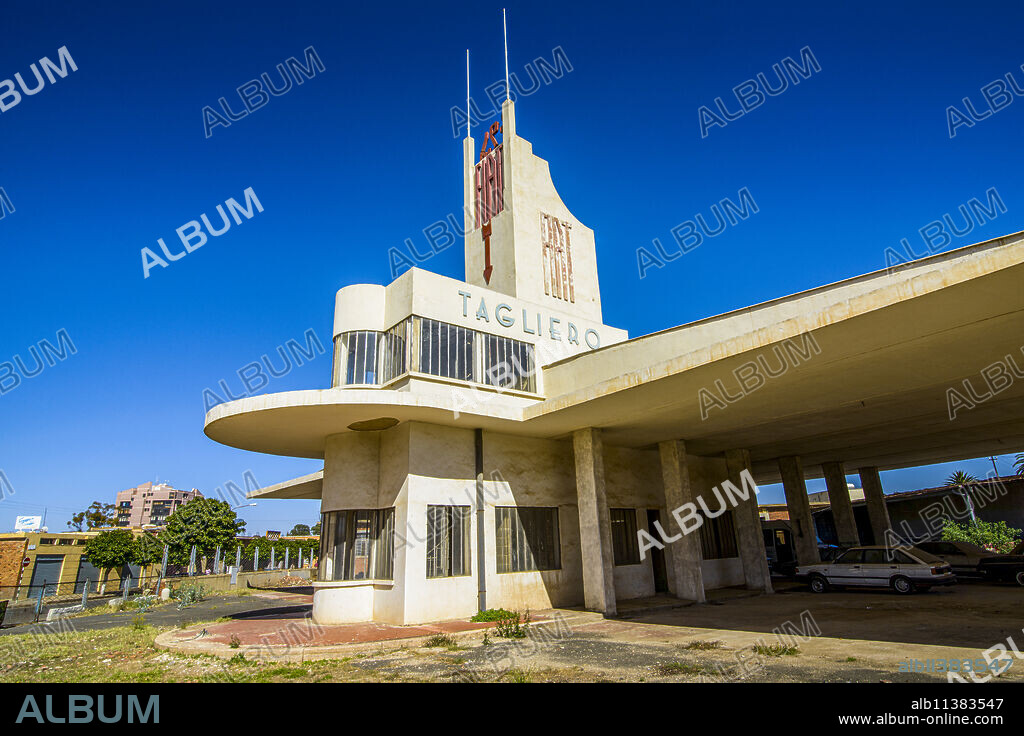 Fiat Tagliero Building, Asmara capital of Eritrea.