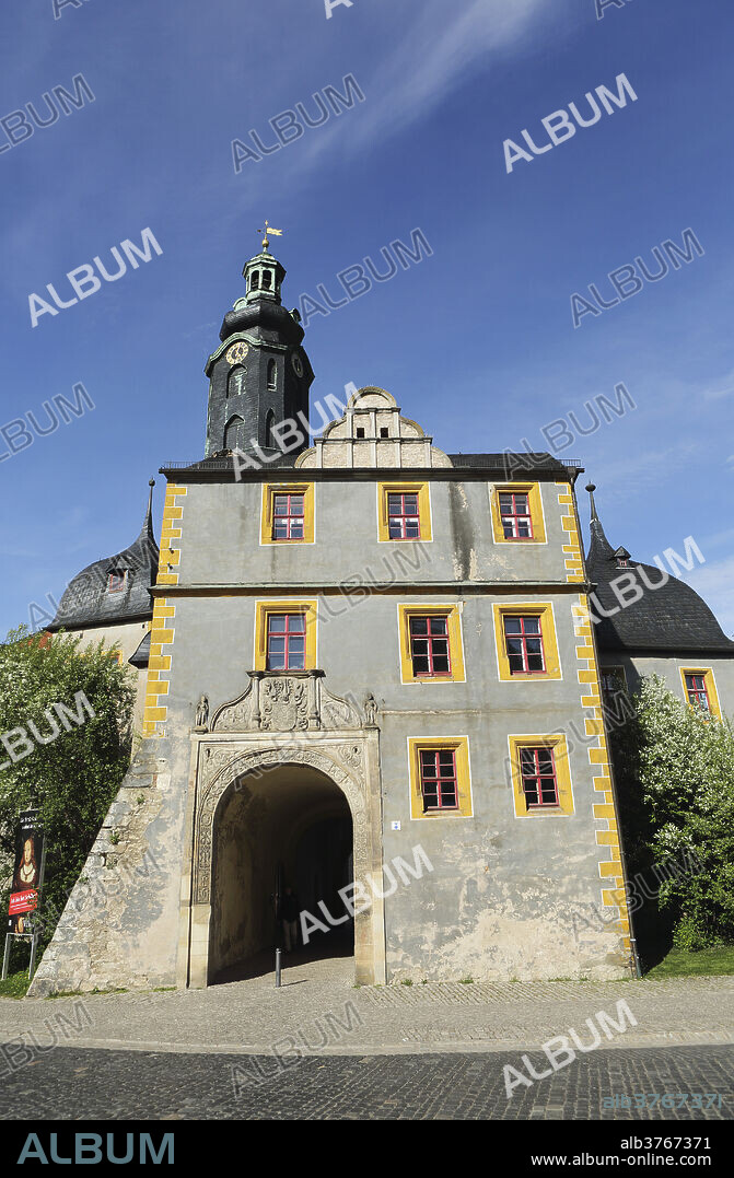 The Stadtschloss (City Palace), former Saxe-Weimar-and Eisenach ducal residence, UNESCO World Heritage Site, Weimar, Thuringia, Germany, Europe.