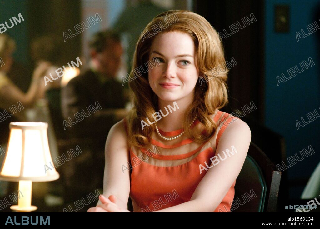 EMMA STONE en CRIADAS Y SEÑORAS, 2011 (THE HELP), dirigida por TATE TAYLOR. Copyright DREAMWORKS PICTURES.