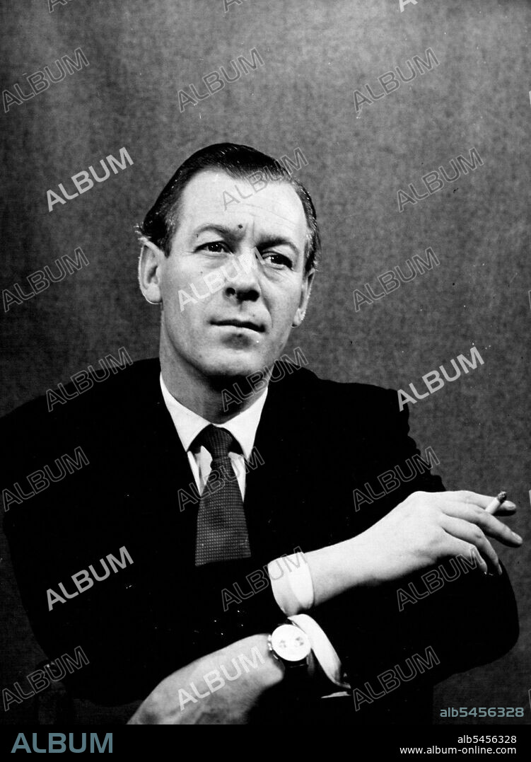 Michael Pertwee, Screenwriter, Playwright And Actor - Son of Roland Pertwee, the Playwright,and brother of Jon Pertwee, the B.B.C. and film comedian. March 26, 1954. (Photo by Tom Blau, Camera Press).