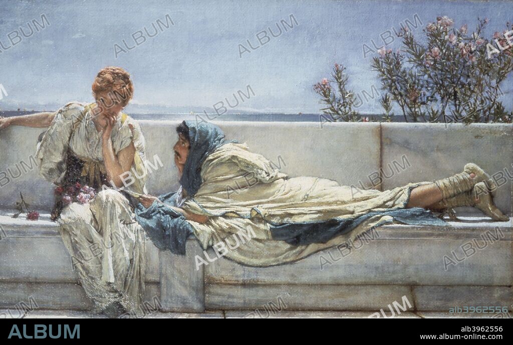 'Pleading', 1876.