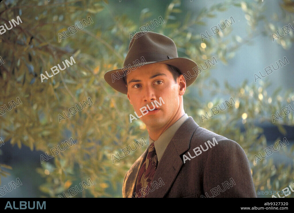 KEANU REEVES en UN PASEO POR LAS NUBES, 1995 (A WALK IN THE CLOUDS), dirigida por ALFONSO ARAU. Copyright 20TH CENTURY FOX.