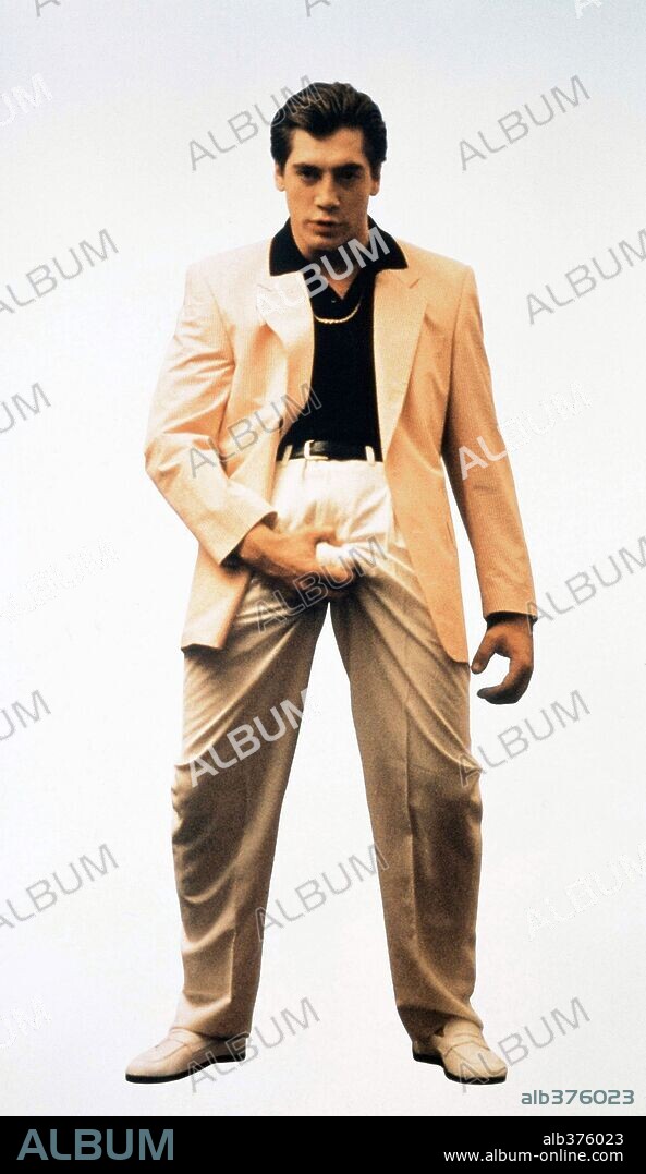 JAVIER BARDEM in GOLDEN BALLS, 1993 (HUEVOS DE ORO), directed by JUAN JOSE BIGAS LUNA. Copyright LOLAFILMS.