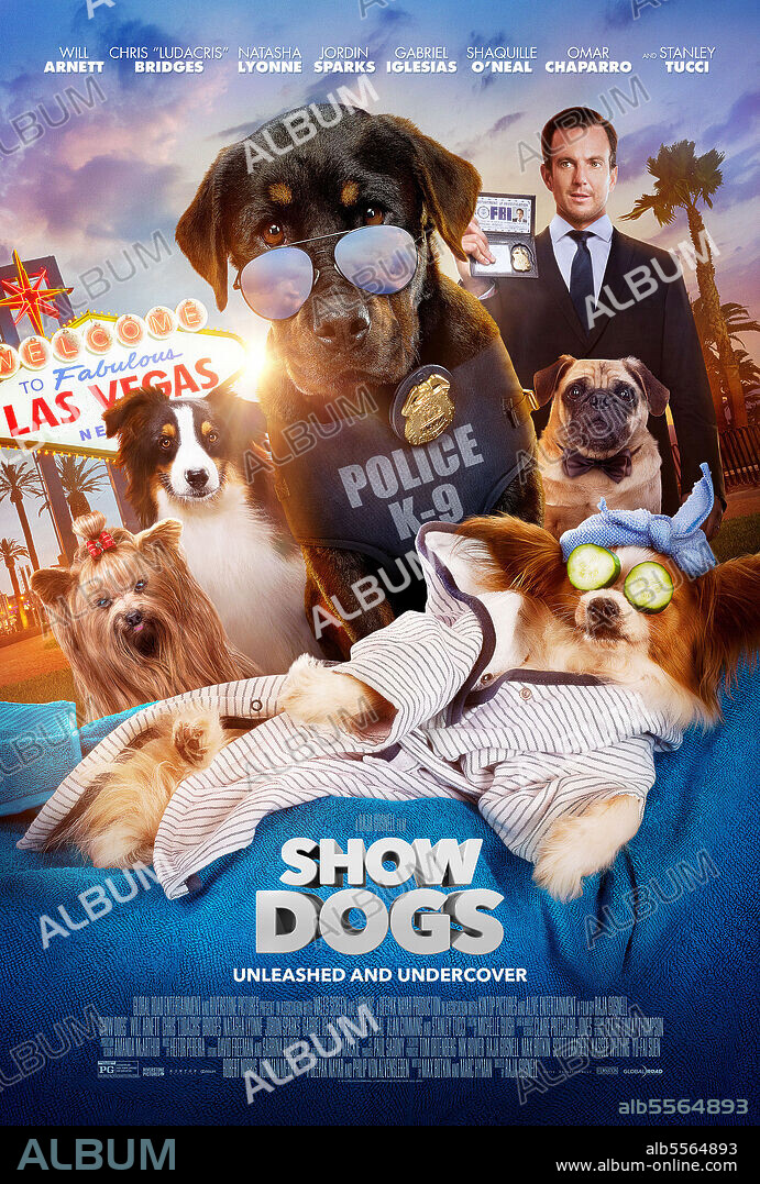 Poster de SUPERAGENTE CANINO, 2018 (SHOW DOGS), dirigida por RAJA GOSNELL. Copyright Open Road Films/Riverstone Pictures.