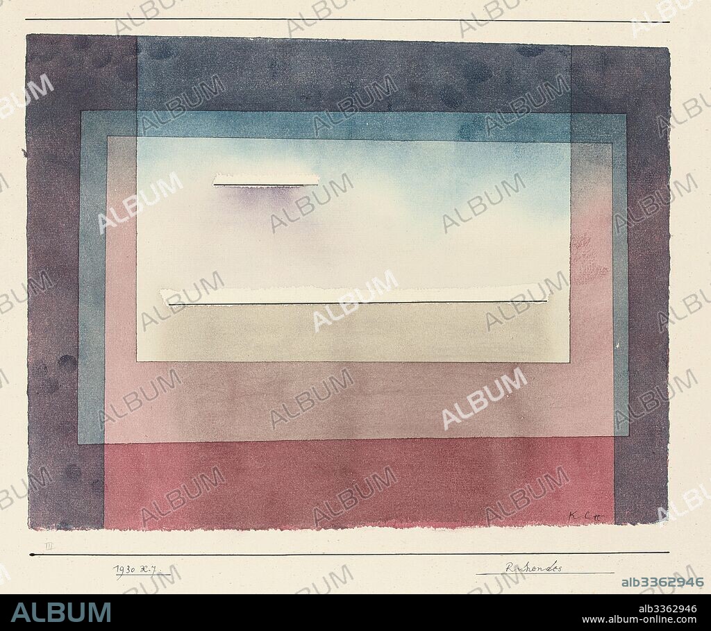 PAUL KLEE. Dormant.